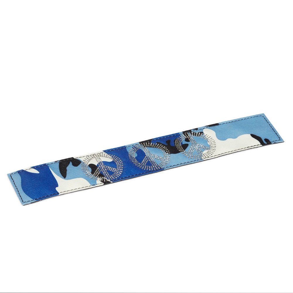 Bra Back Camoflauge Cover in Green or Blue with Peace Signs